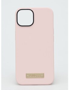 Guess telefon tok Iphone 14 6,1" rózsaszín