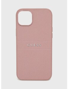 Guess telefon tok Iphone 14 Plus 6,7" rózsaszín