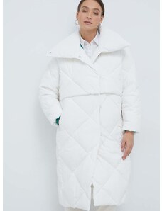 Calvin Klein pehelydzseki női, fehér, téli, oversize