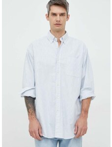 Polo Ralph Lauren pamut ing férfi, legombolt galléros, fehér, relaxed