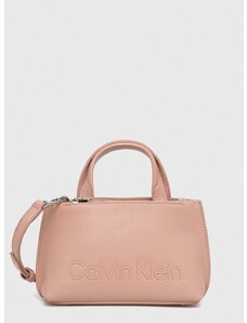 Calvin Klein kézitáska rózsaszín