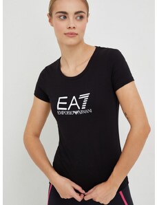 EA7 Emporio Armani t-shirt női, fekete