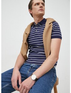 Polo Ralph Lauren pamut póló sötétkék, mintás