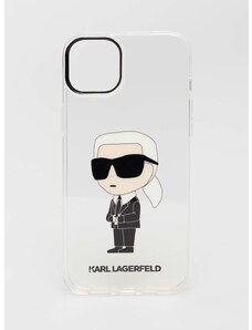 Karl Lagerfeld telefon tok iPhone 14 Plus 6,7" átlátszó