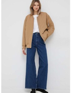 Calvin Klein rövid kabát női, bézs, átmeneti