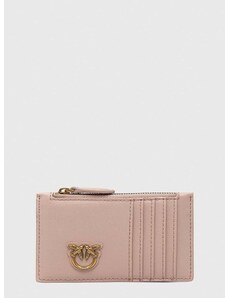 Pinko bőr pénztárca rózsaszín, női, 100251.A0F1