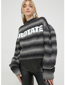 Rotate gyapjú pulóver meleg, női, szürke