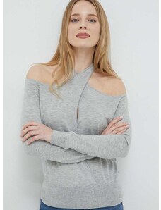 Guess gyapjúkeverék pulóver könnyű, női, szürke