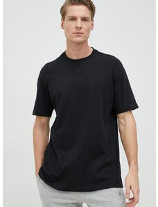 adidas pamut póló fekete, sima, IC9793