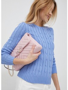 Polo Ralph Lauren pamut pulóver lila