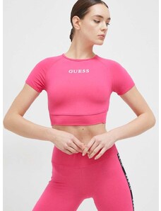 Guess t-shirt ALINE női, rózsaszín, V3RP16 KABR0