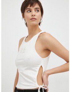 Calvin Klein Jeans top női, fehér