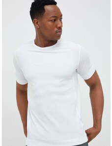 Calvin Klein Performance edzős póló Essentials fehér, nyomott mintás