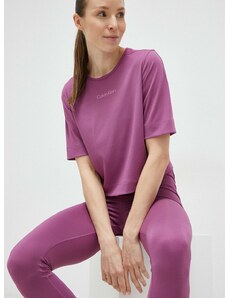 Calvin Klein Performance edzős póló Essentials lila