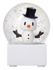Hoptimist dekor labda Snowman Snow Glob S