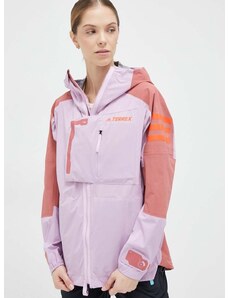 adidas TERREX szabadidős kabát Xploric rózsaszín