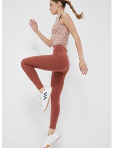 adidas by Stella McCartney legging barna, női, sima