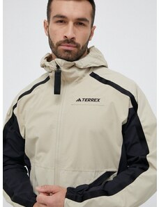 adidas TERREX szabadidős kabát Utilitas bézs