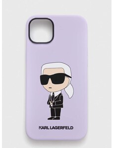 Karl Lagerfeld telefon tok iPhone 14 Plus 6,7" lila