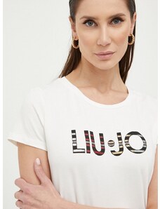 Liu Jo t-shirt női, bézs