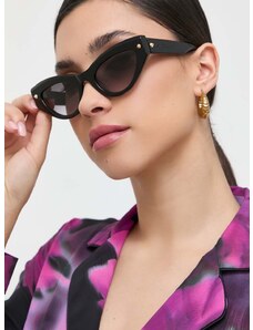 Alexander McQueen napszemüveg AM0407S fekete, női
