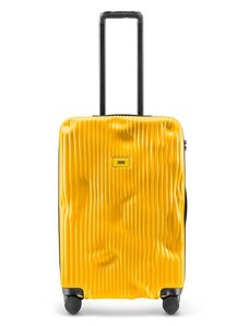 Crash Baggage bőrönd STRIPE Medium Size sárga