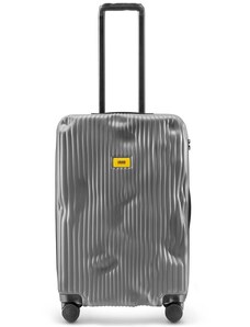 Crash Baggage bőrönd STRIPE Medium Size szürke