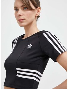 adidas Originals t-shirt női, fekete