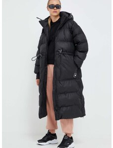 adidas by Stella McCartney rövid kabát női, fekete, téli, oversize, HR4481