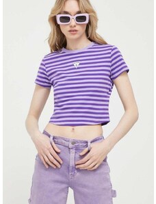 Guess Originals t-shirt női, lila