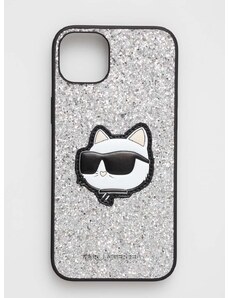 Karl Lagerfeld telefon tok iPhone 14 Plus 6,7" ezüst