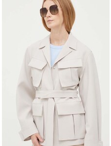 Calvin Klein rövid kabát női, szürke, átmeneti