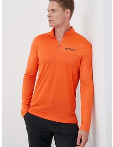 adidas TERREX sportos pulóver Multi narancssárga, nyomott mintás