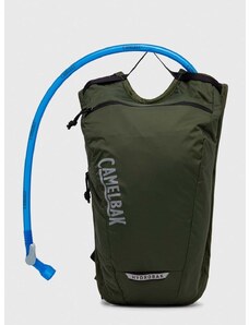Camelbak kerékpáros hátizsák palackkal Hydrobak Light zöld, kis, nyomott mintás
