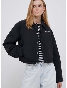 Calvin Klein Jeans rövid kabát női, fekete, átmeneti