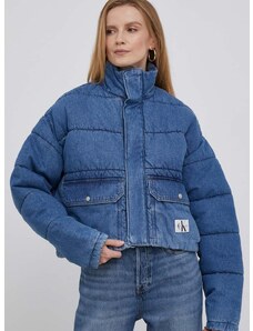 Calvin Klein Jeans farmerdzseki női, téli, oversize