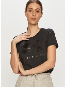 Under Armour t-shirt női, fekete