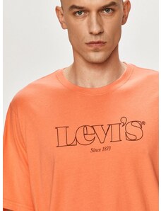 Levi's t-shirt narancssárga,