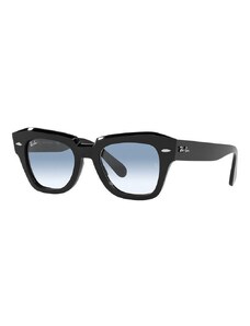 Ray-Ban szemüveg STATE STREET fekete, 0RB2186
