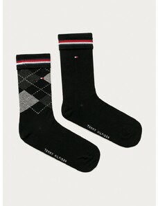 Tommy Hilfiger zokni (2 pár) fekete