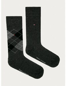Tommy Hilfiger zokni (2 pár) szürke