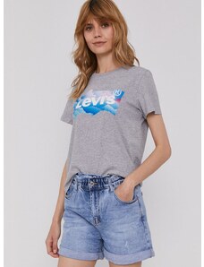 Levi's t-shirt női, szürke