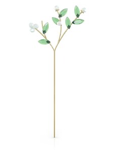 Swarovski - Dekoratív virág kristályokból GARDEN TALES - MISTLETOE