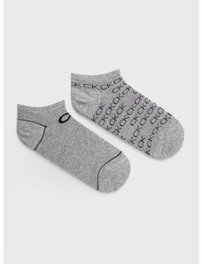 Calvin Klein zokni (2 pár) szürke, női