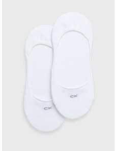 Calvin Klein zokni (2 pár) fehér, női