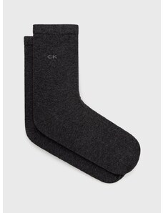 Calvin Klein zokni (2 pár) szürke, női