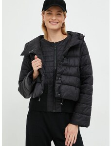Sisley rövid kabát női, fekete, téli