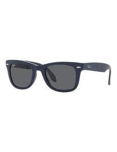 Ray-Ban napszemüveg FOLDING WAYFARER kék, 0RB4105