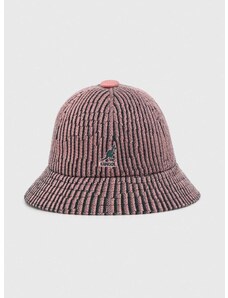 Kangol kalap gyapjú keverékből rózsaszín