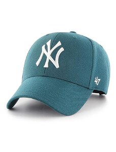 47brand sapka MLB New York Yankees zöld, nyomott mintás